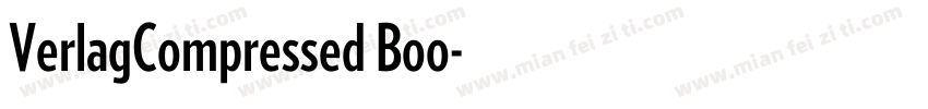 VerlagCompressed Boo字体转换